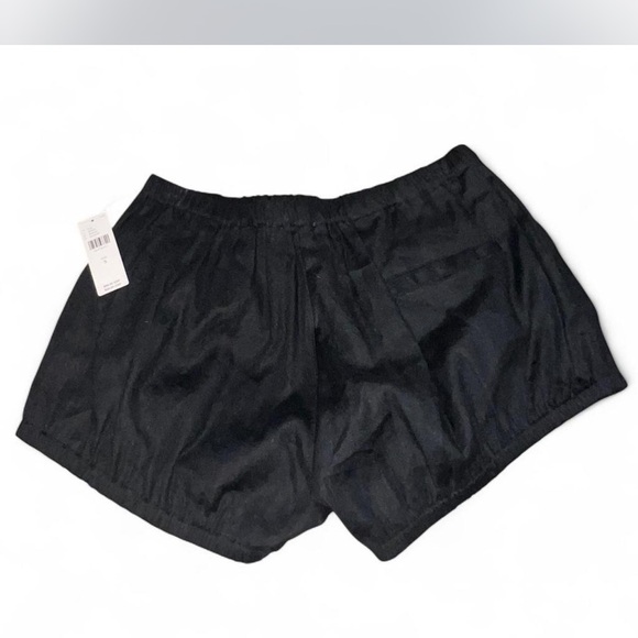 Anthropologie Black Linen Bloomer Shorts Small - Picture 4 of 8